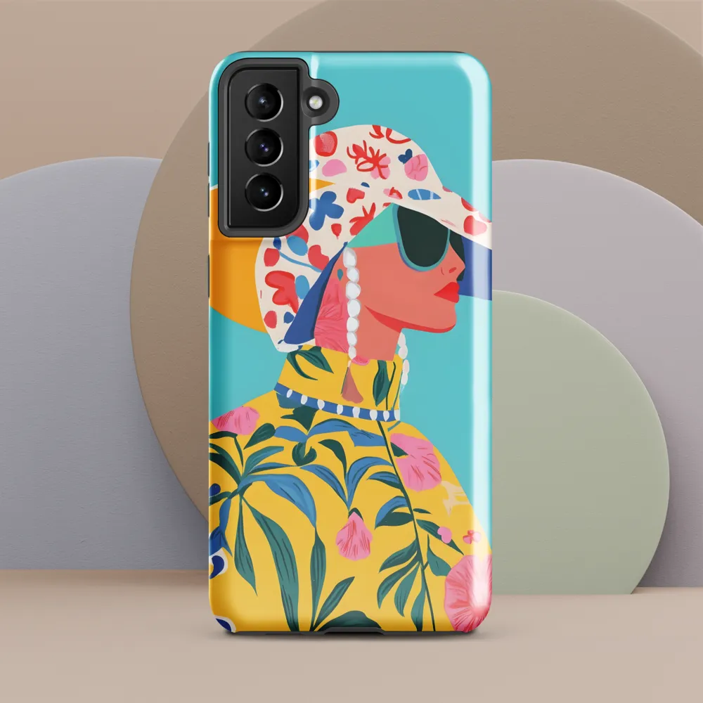 Tropical Confidence: A Fashion Portrait