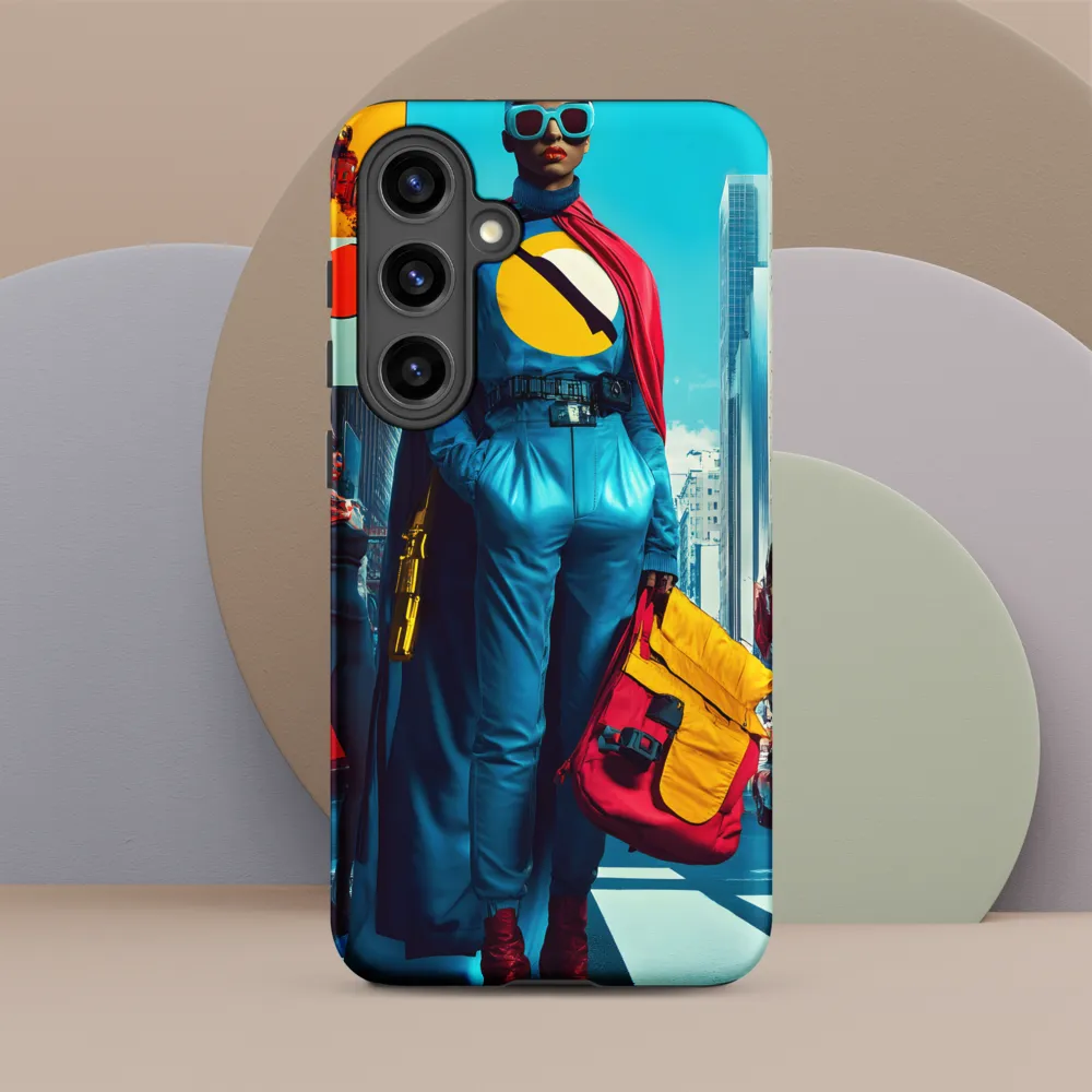 Urban Power: A Superhero's Stance