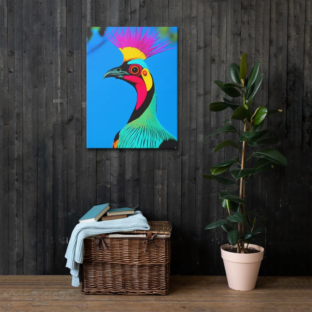 Whimsical Avian Portrait