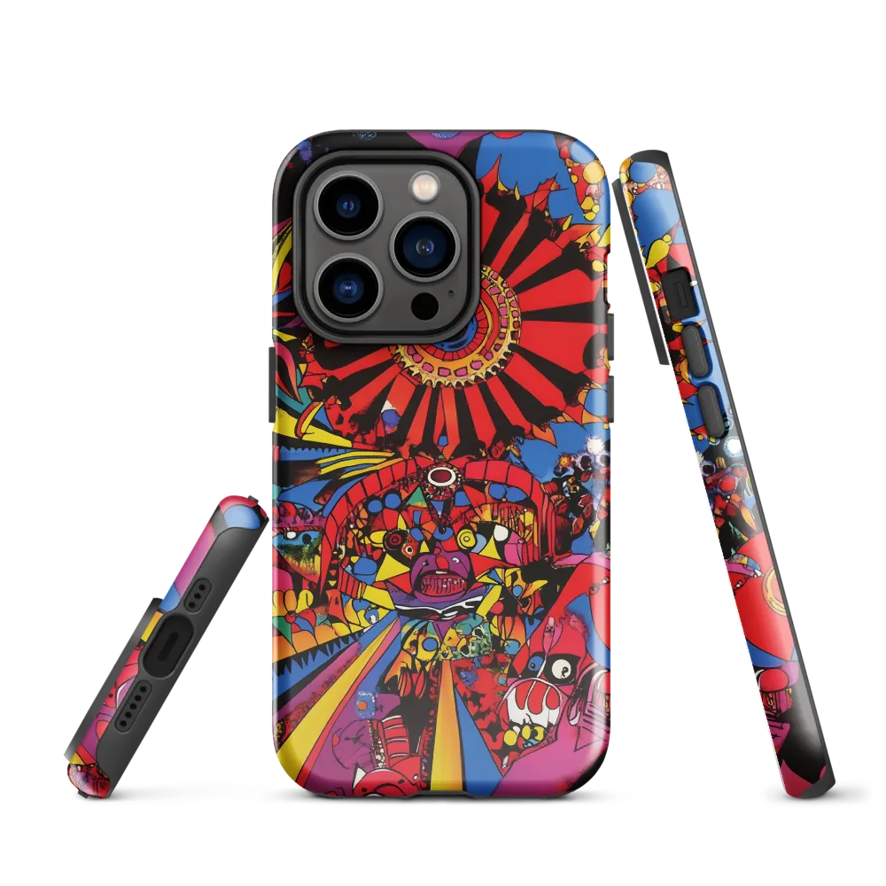 Cosmic Kaleidoscope | Phone Case |  14 Pro | Tough Case | Glossy
