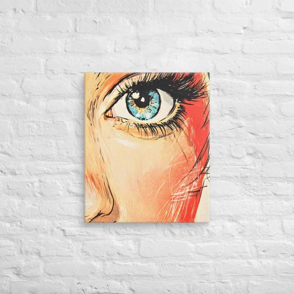 Gaze of Emotion | Canvas | 20″×24″