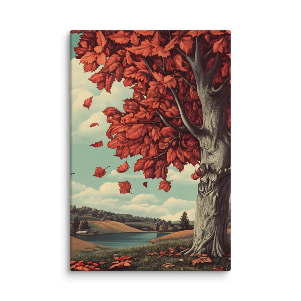 Autumn's Embrace | Canvas | 32″×48″
