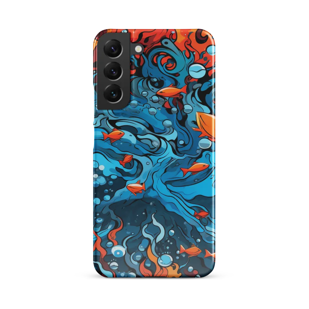 Fluid Harmony: Ocean and Flames