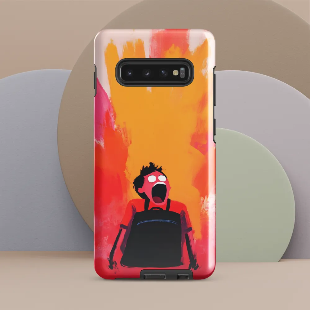 Eruption of Emotions | Phone Case |  S10 Plus | Tough Case | Glossy