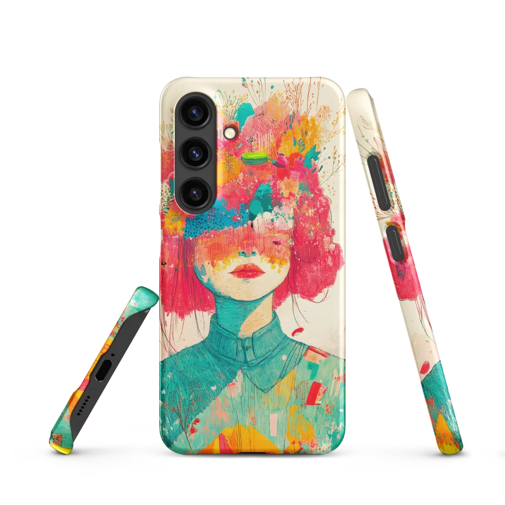 Whimsical Floral Portrait