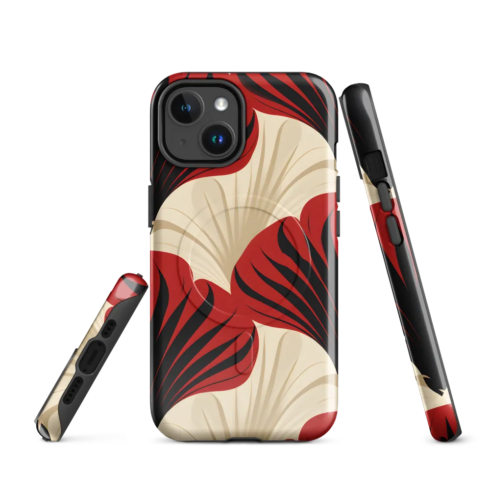 Elegance in Bloom: An Art Deco Floral Reverie