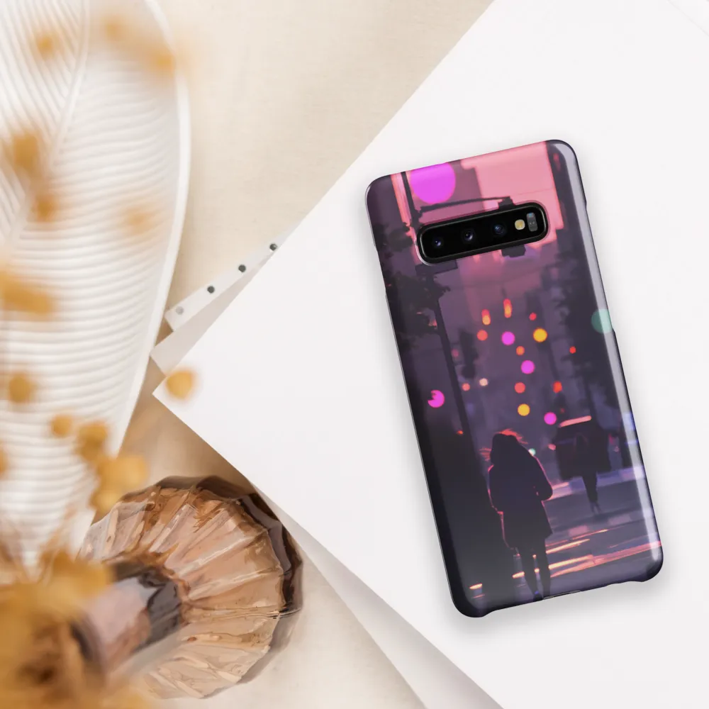 City Silhouettes at Dusk | Phone Case |  S10 Plus | Snap Case | Glossy