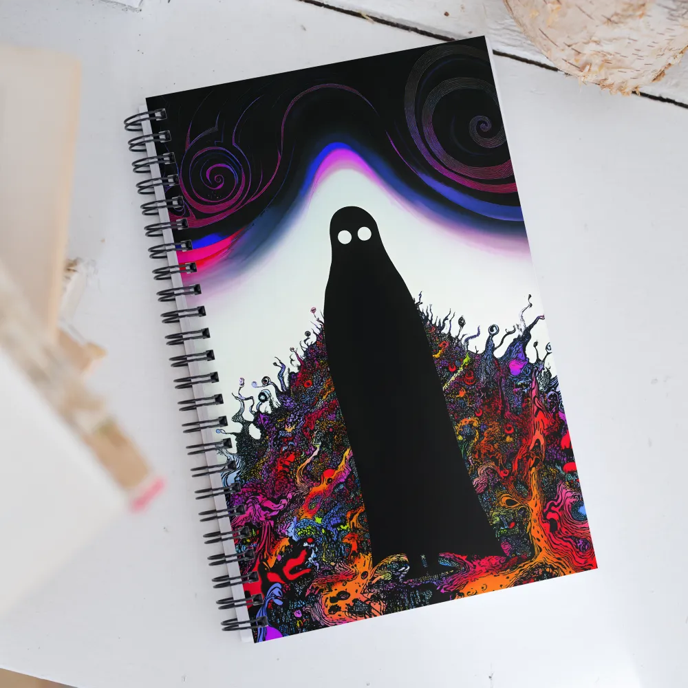 Veil of Mystery | Spiral Notebook