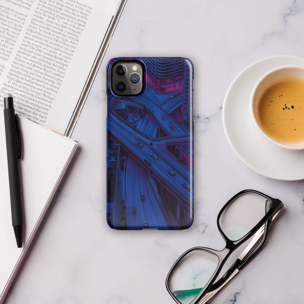 Urban Pulse: A Futuristic Drive | Phone Case |  11 Pro Max | Snap Case | Glossy