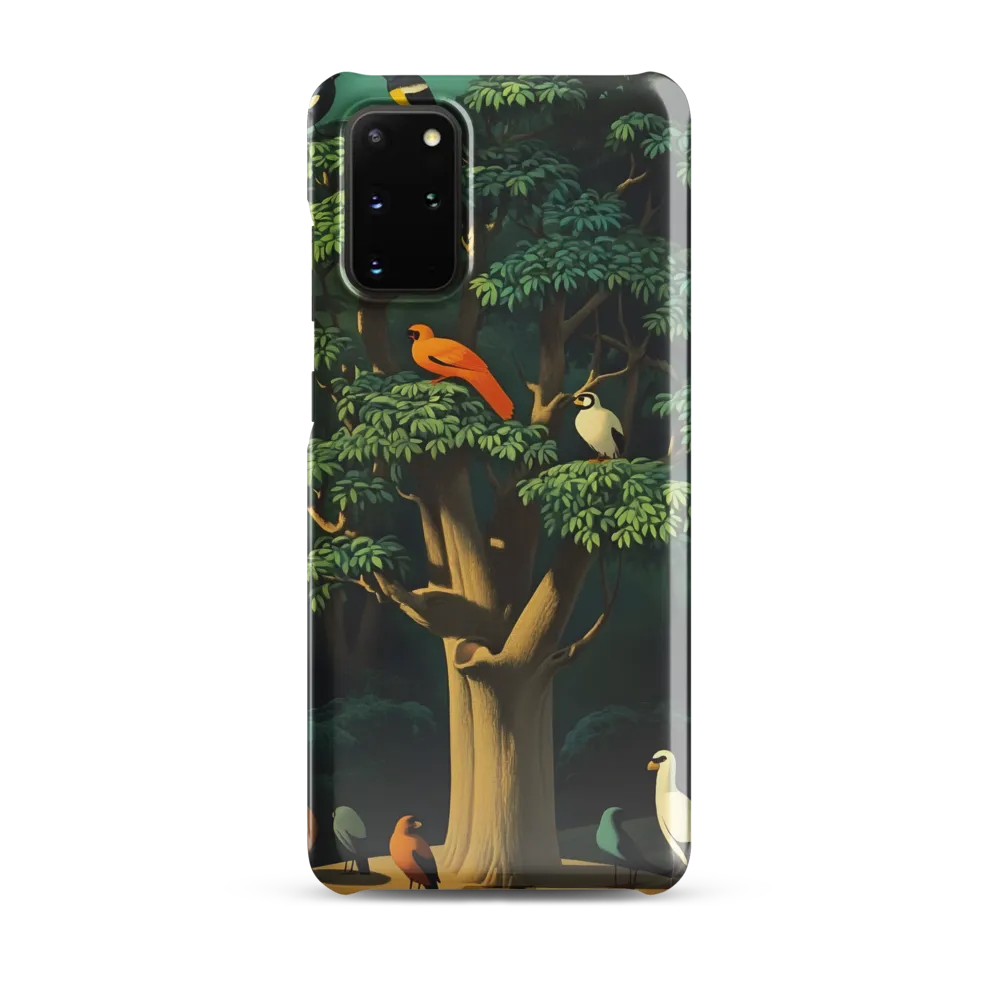 Harmony in Color: A Surreal Bird Symphony