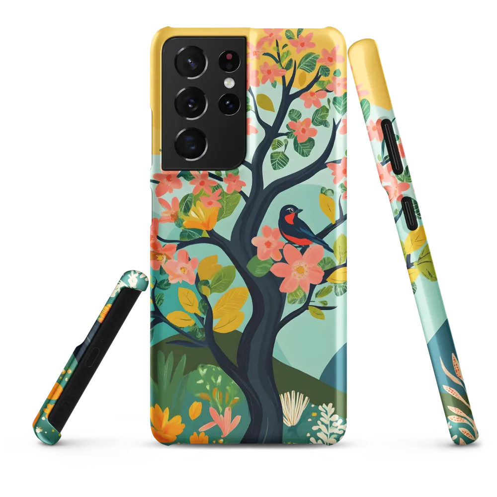 Spring Blossoms: A Serene Encounter