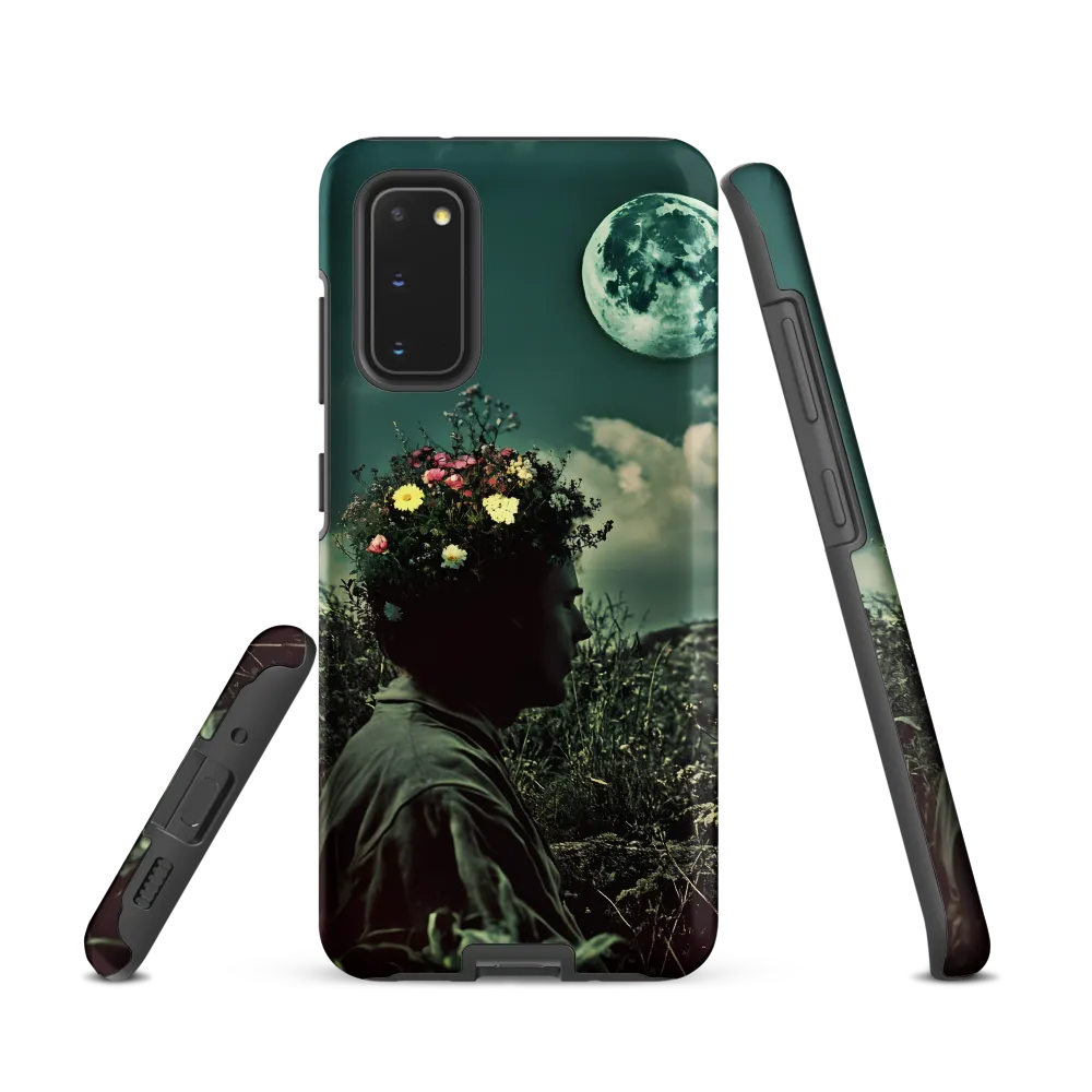 Moonlit Blossom | Phone Case |  S20 | Tough Case | Matte