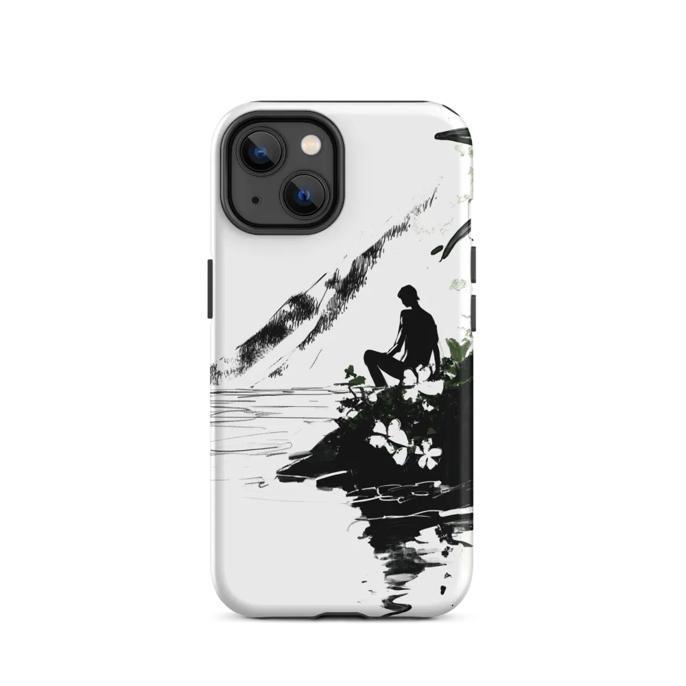 Contemplation by the Water | Phone Case |  14 | Tough Case | Matte