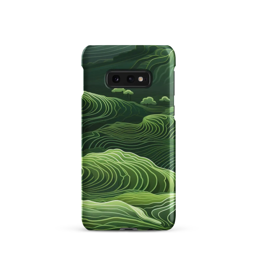 Whispers of Green Hills | Phone Case |  S10e | Snap Case | Matte