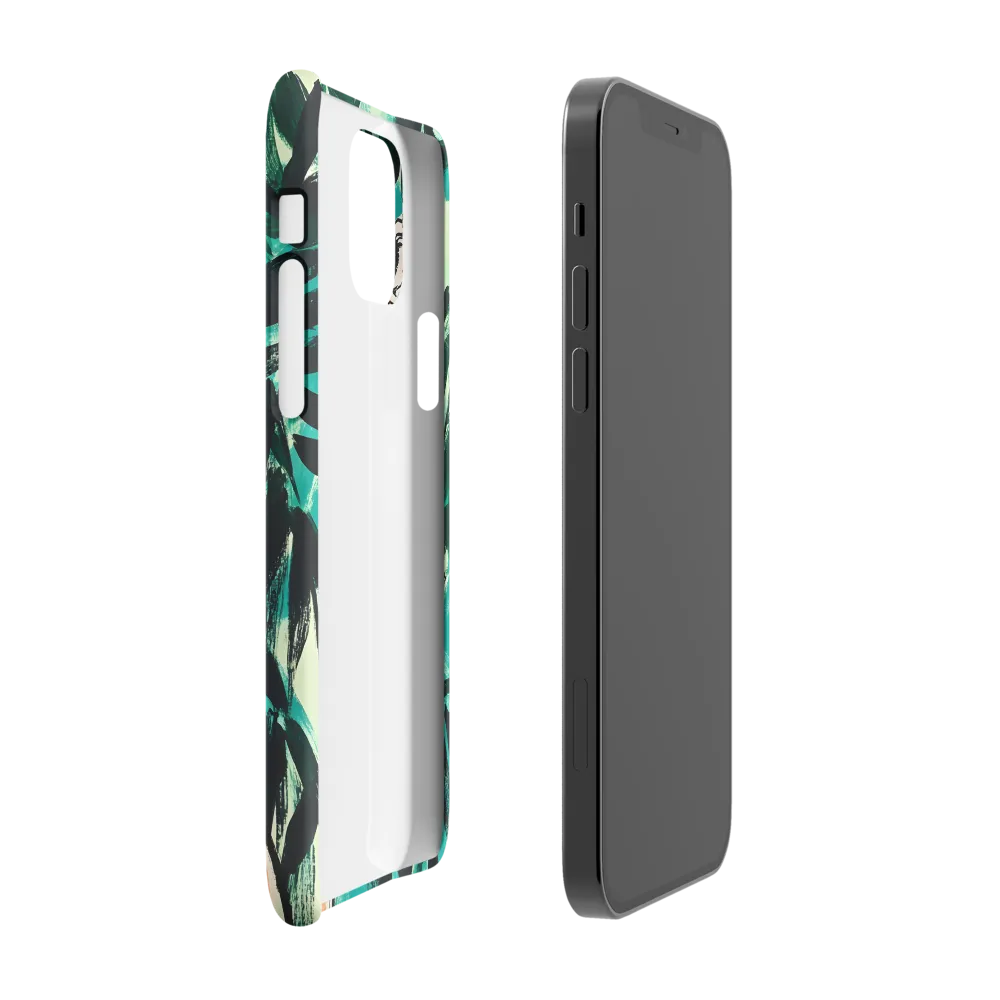 Curious Giraffe in Lush Greenery | Phone Case |  12 Pro | Snap Case | Matte
