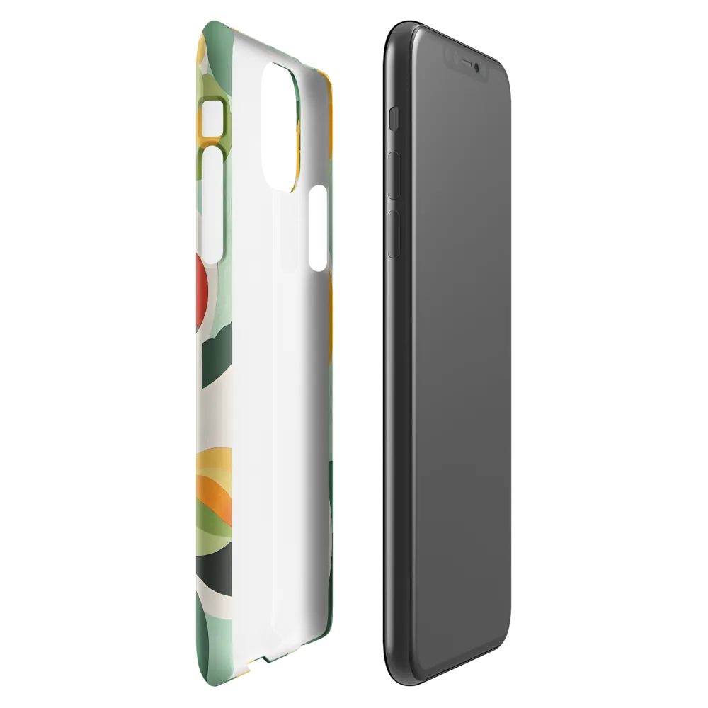 Harmony in Shapes: A Playful Abstract Design | Phone Case |  11 Pro Max | Snap Case | Glossy