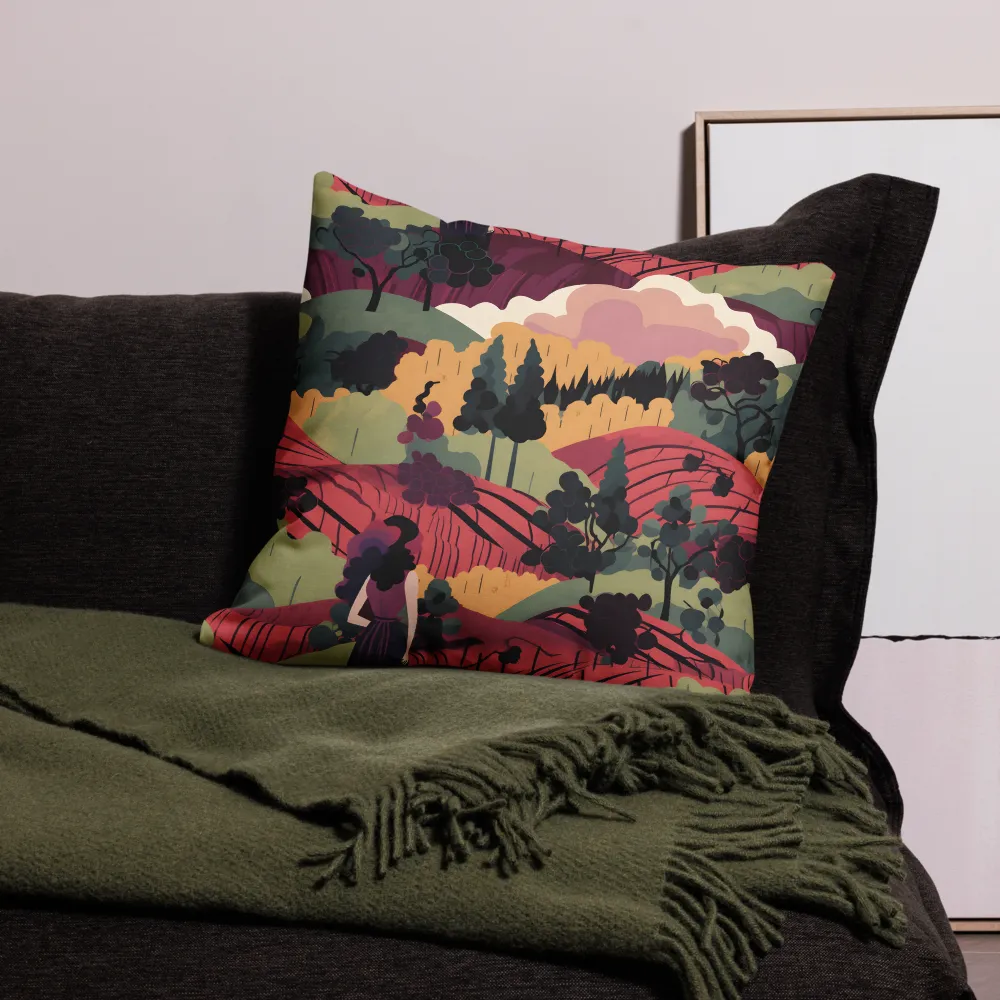 Harmonious Landscapes | Pillow | 22″×22″