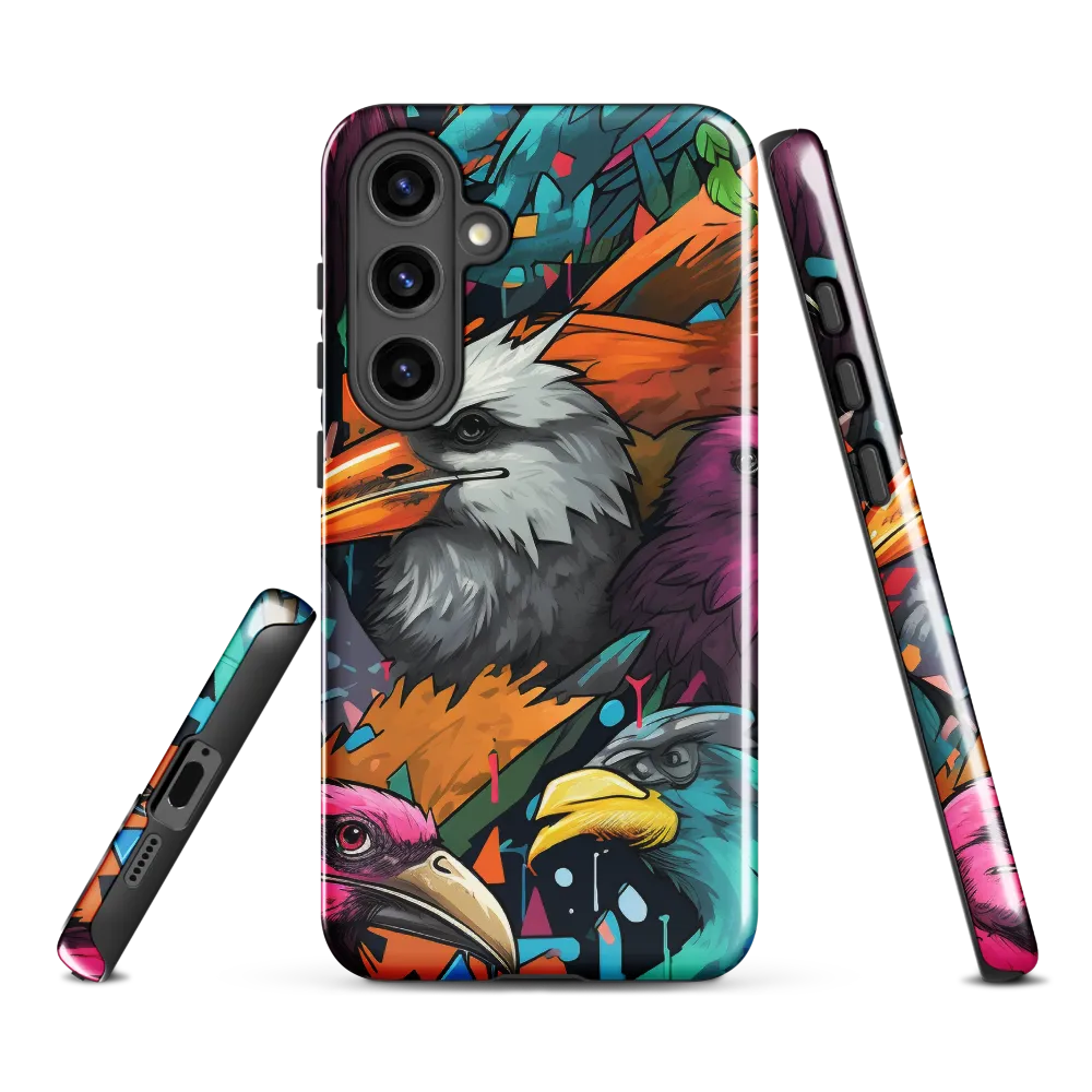 Avian Vortex: A Celebration of Color and Form