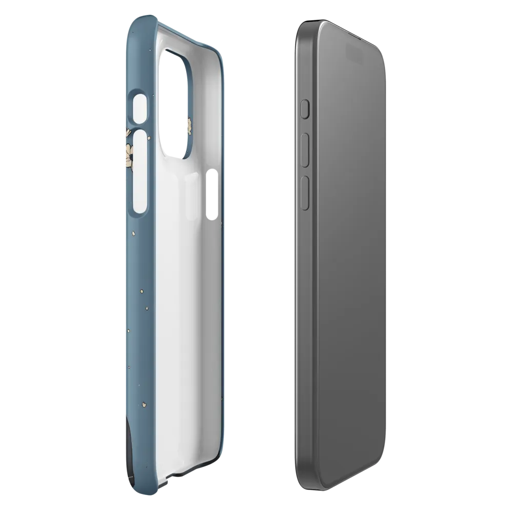 Floral Serenity: A Portrait of Tranquility | Phone Case |  15 Pro Max | Snap Case | Matte
