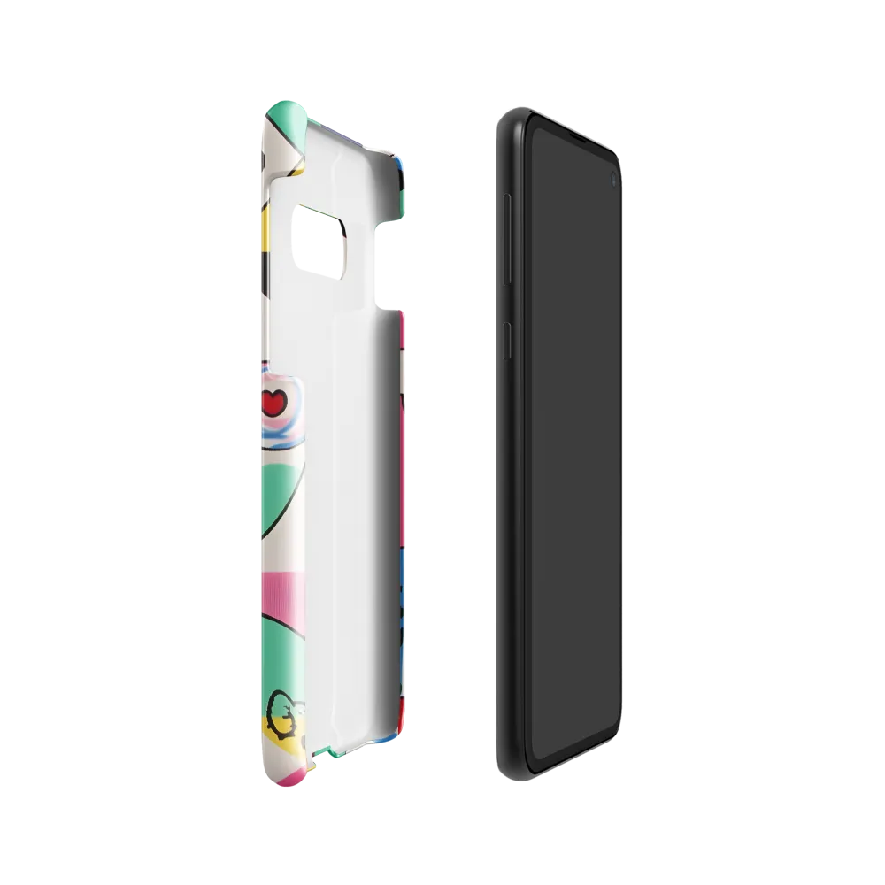 Dynamic Interplay of Shapes | Phone Case |  S10e | Snap Case | Glossy