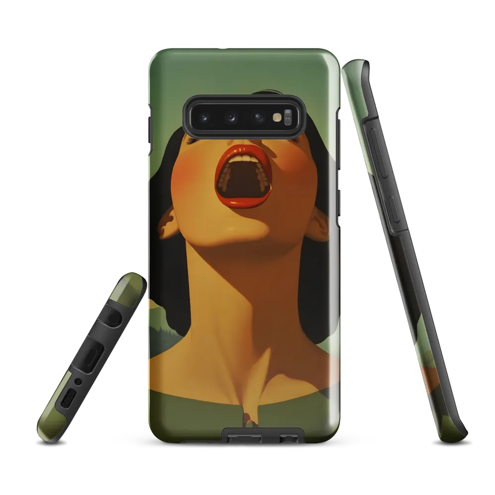 The Voice of Power | Phone Case |  S10 Plus | Tough Case | Glossy