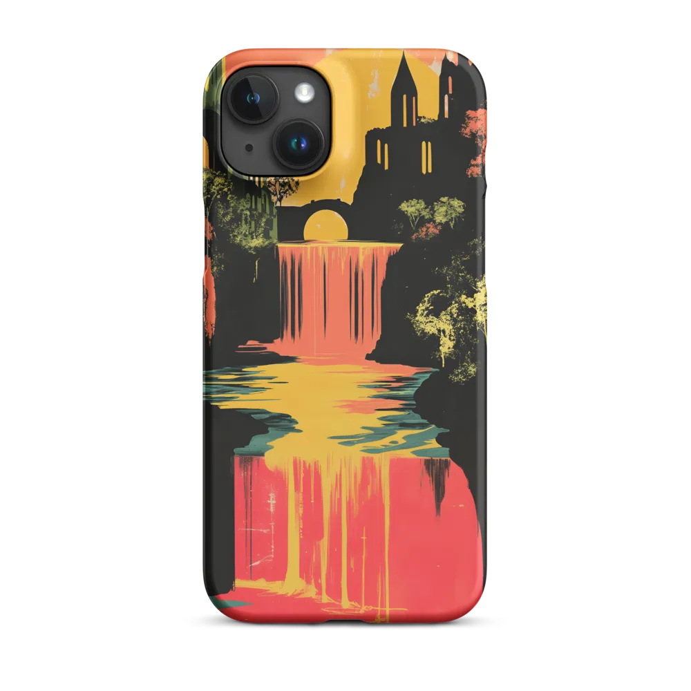 Elysian Echoes: A Surreal Reflections | Phone Case |  15 Plus | Snap Case | Matte