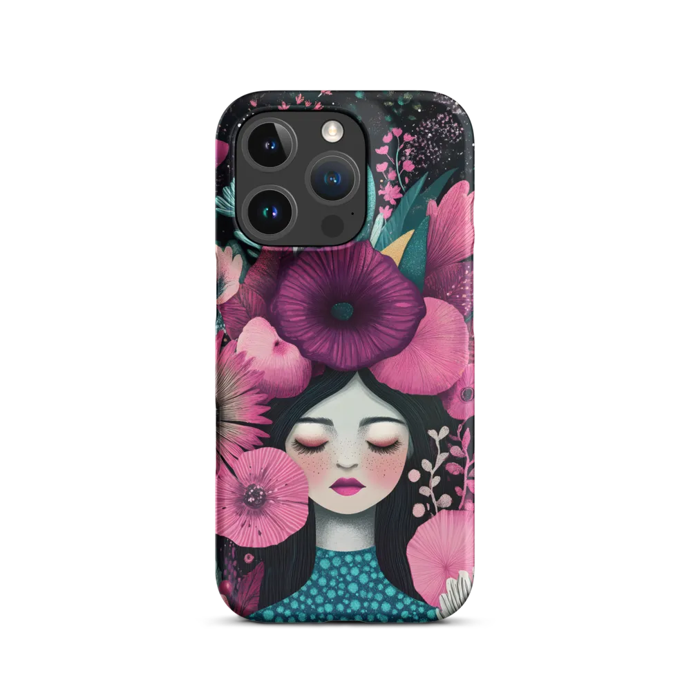Blooming Serenity | Phone Case |  16 Pro | Snap Case | Matte