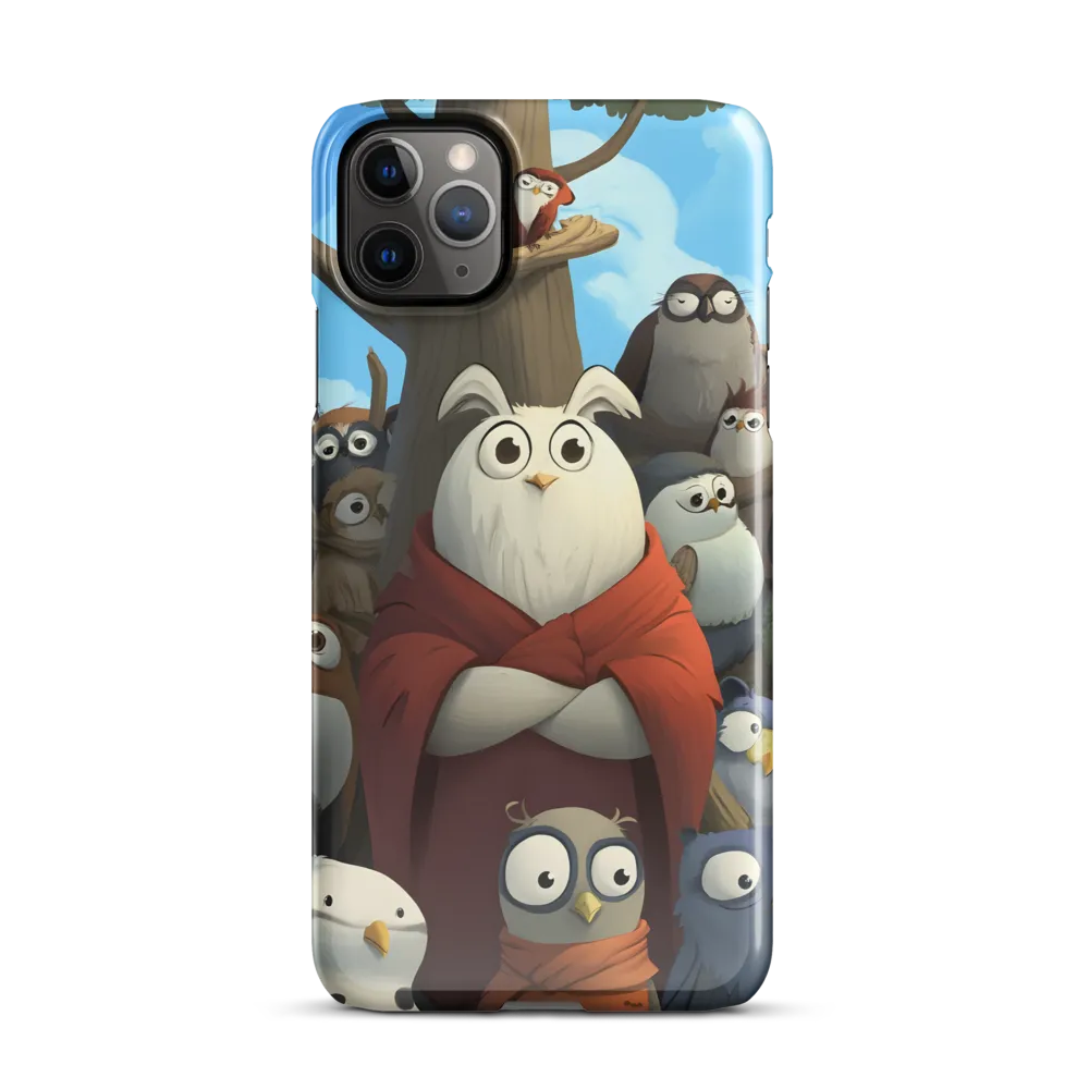 The Gathering of Owls | Phone Case |  11 Pro Max | Snap Case | Glossy