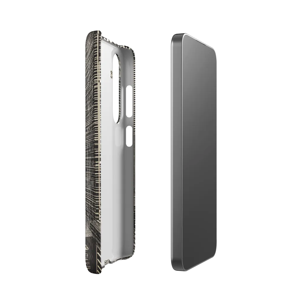 Urban Dreams: A Surreal Cityscape | Phone Case |  S24 | Snap Case | Matte