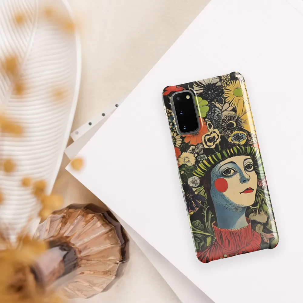 Floral Whimsy: A Portrait of Nature's Embrace