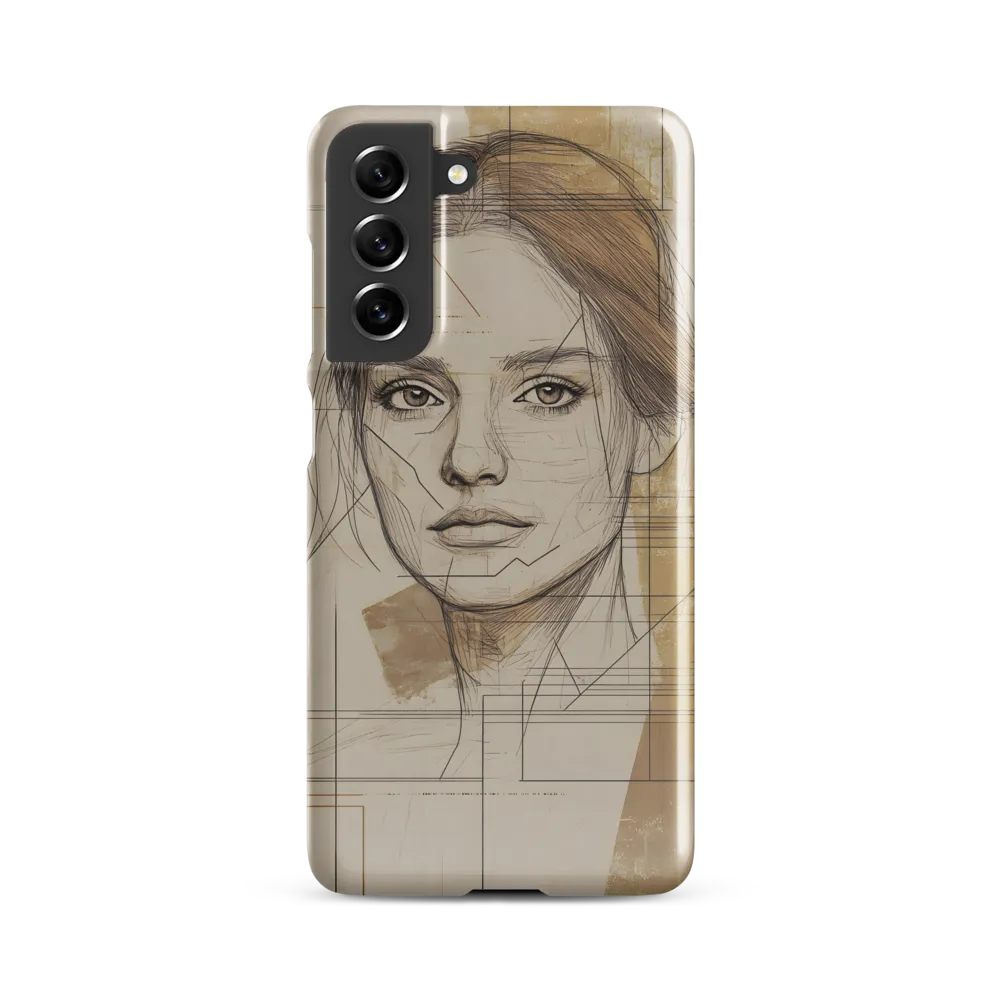 Geometric Elegance: A Modern Portrait
