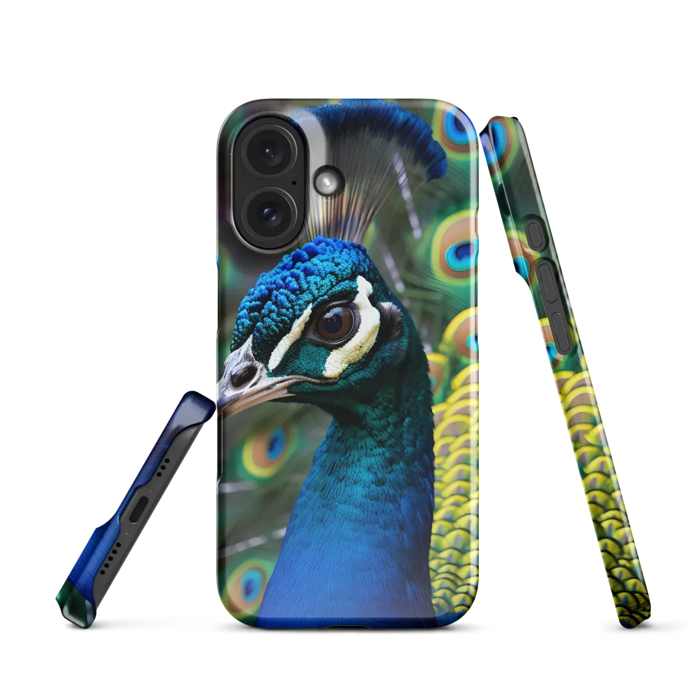 Regal Plumage: The Peacock's Splendor | Phone Case |  16 | Snap Case | Glossy