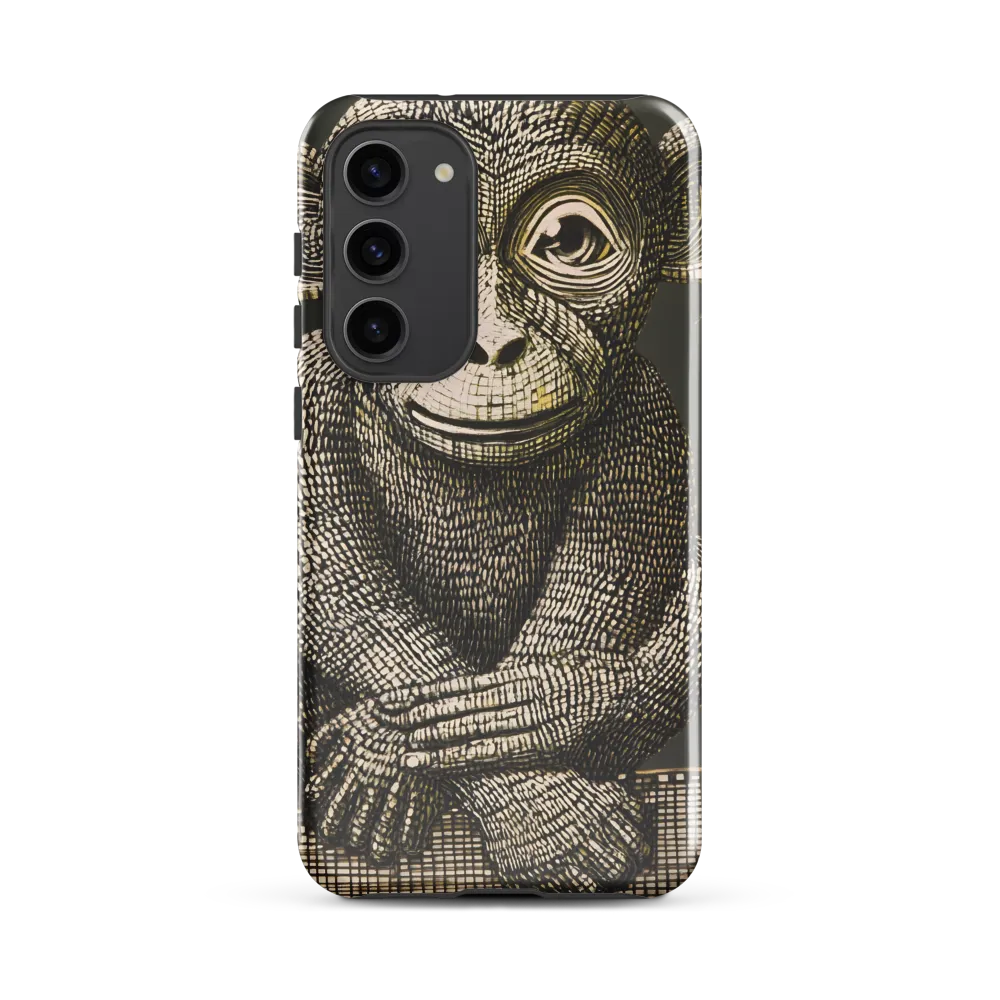 Intricate Primate Portrait