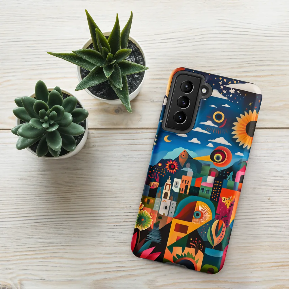 Whimsical Vibrance | Phone Case |  S21 | Tough Case | Matte
