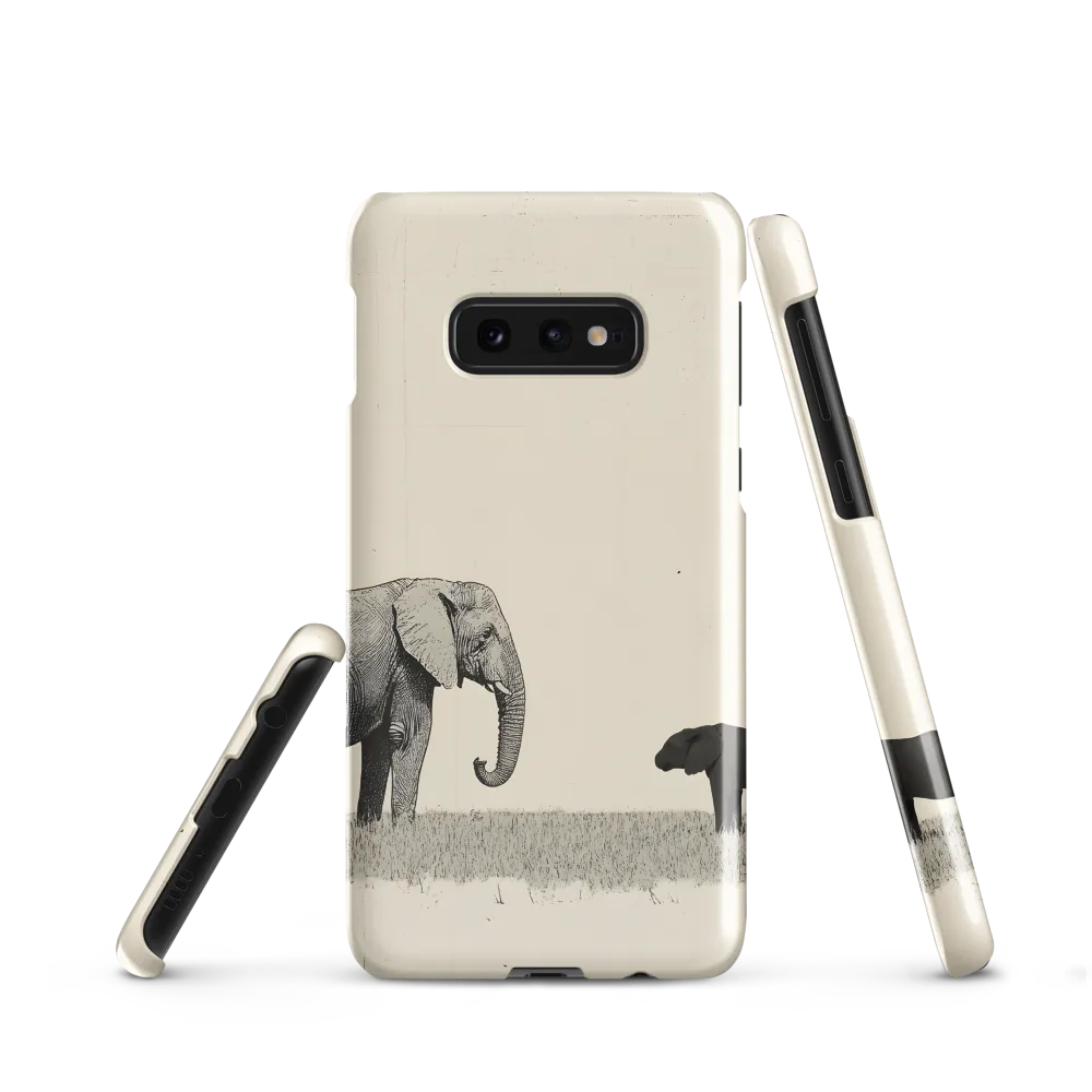 Contrasting Companions | Phone Case |  S10e | Snap Case | Glossy