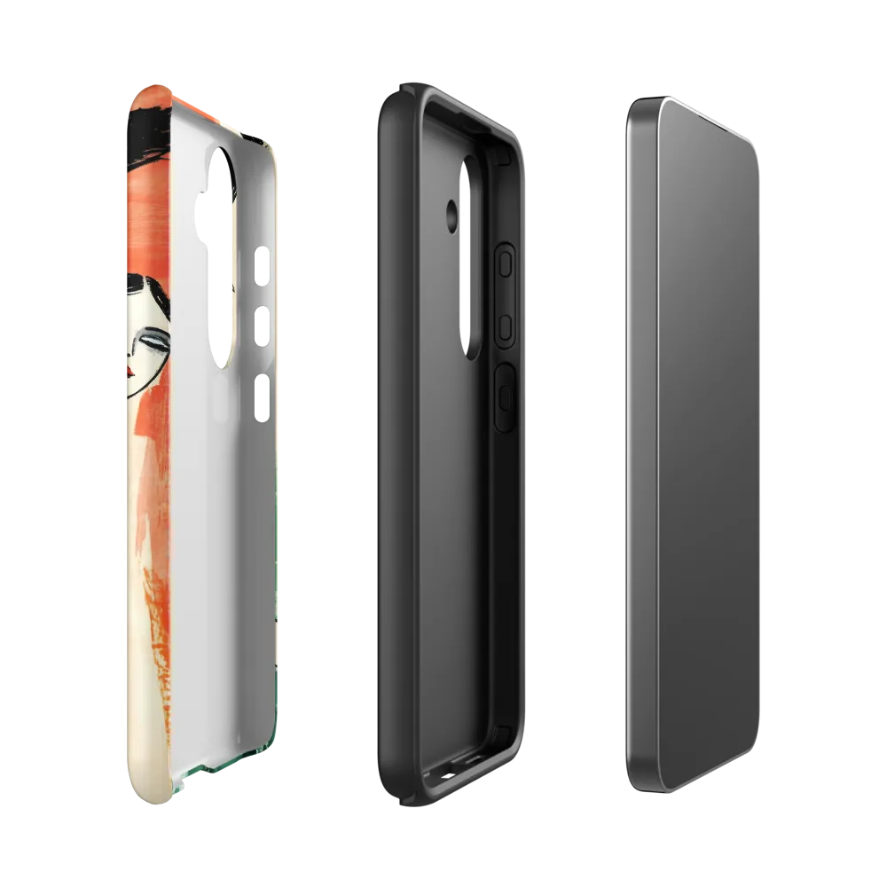 Elegance in Flight | Phone Case |  S24 | Tough Case | Matte