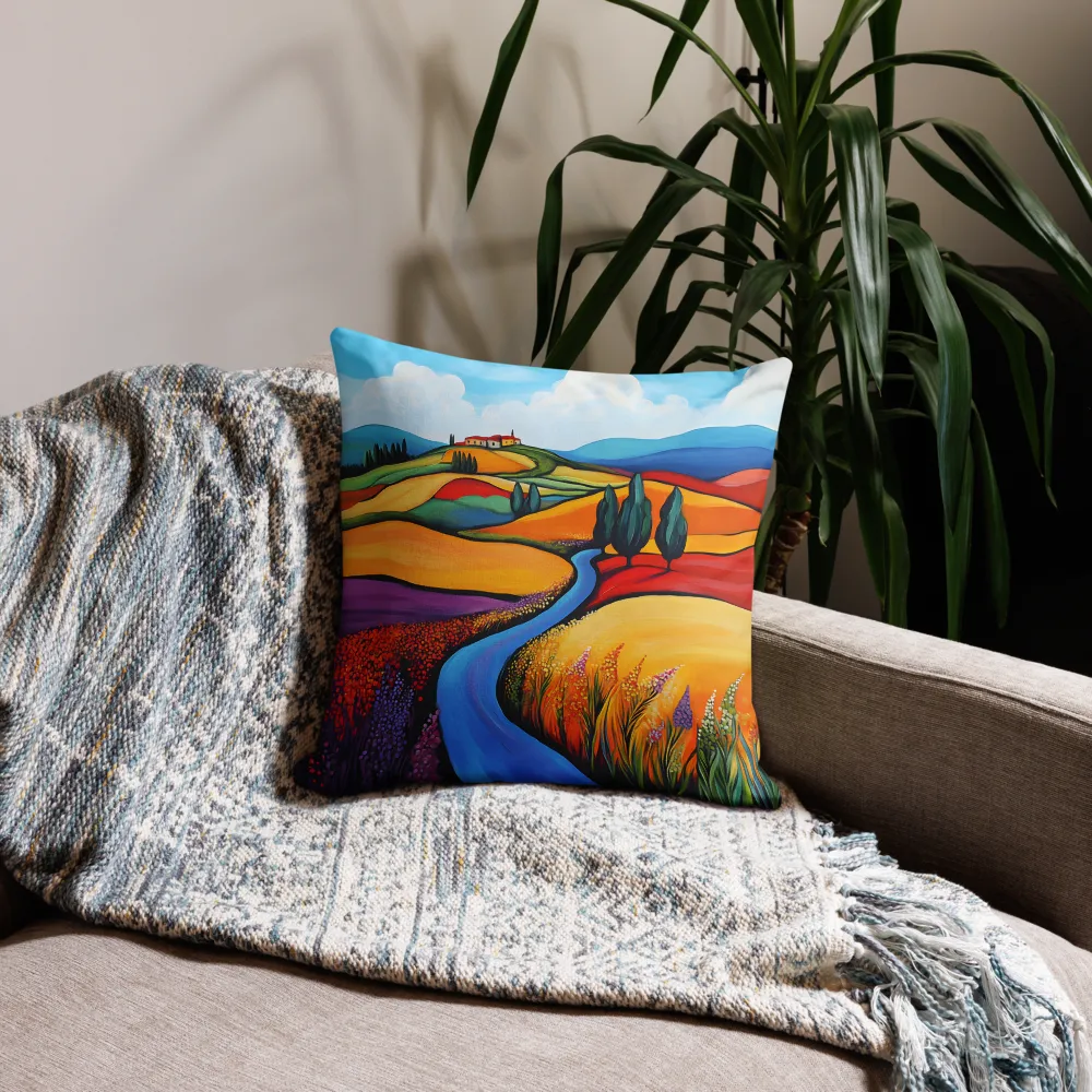 Harmony of Colors in Nature | Pillow | 18″×18″