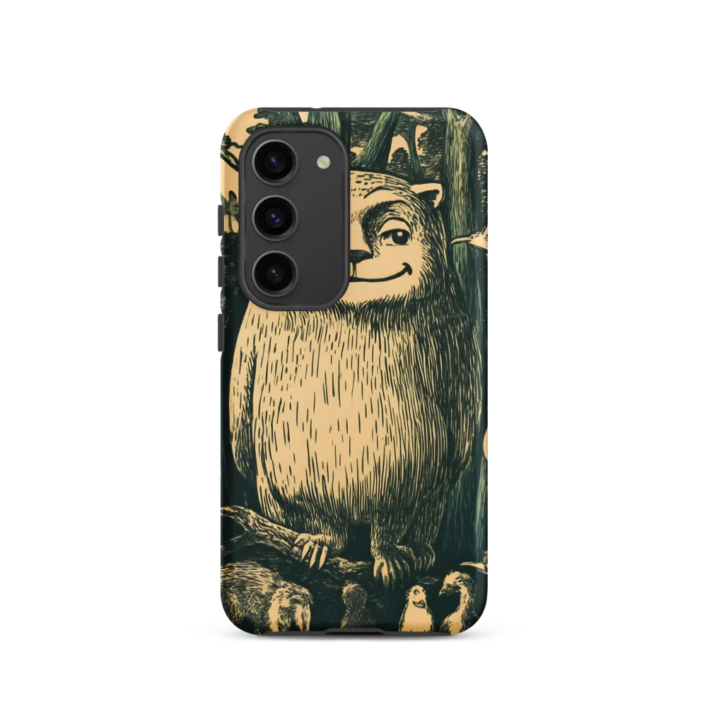 Forest Guardian: A Whimsical Encounter | Phone Case |  S23 | Tough Case | Matte