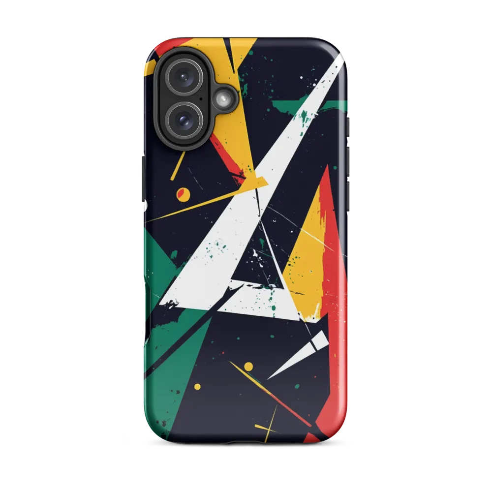 Dynamic Geometries | Phone Case |  16 Plus | Tough Case | Glossy