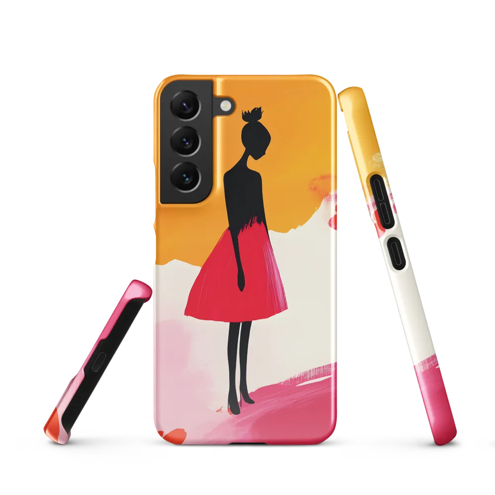 Silhouette Elegance | Phone Case |  S22 | Snap Case | Glossy
