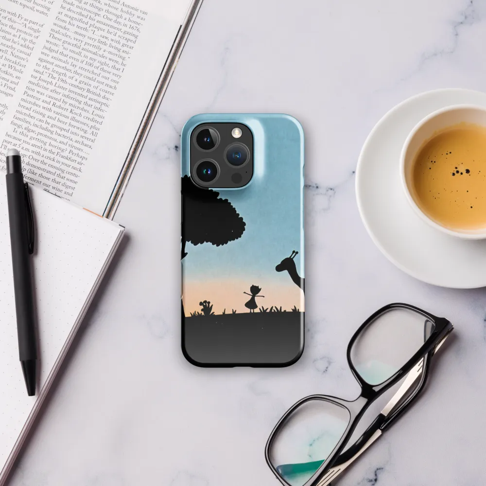 Curiosity in the Silhouette | Phone Case |  16 Pro | Snap Case | Glossy