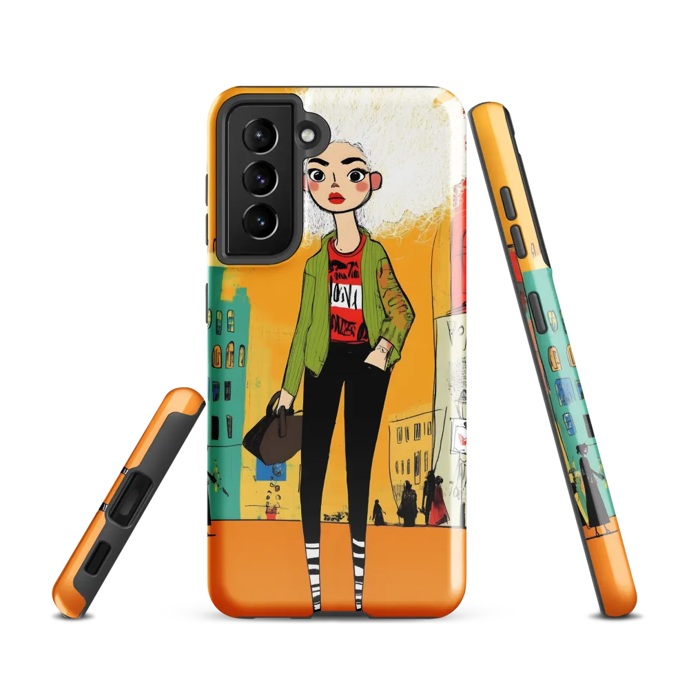 Urban Confidence | Phone Case |  S21 | Tough Case | Glossy