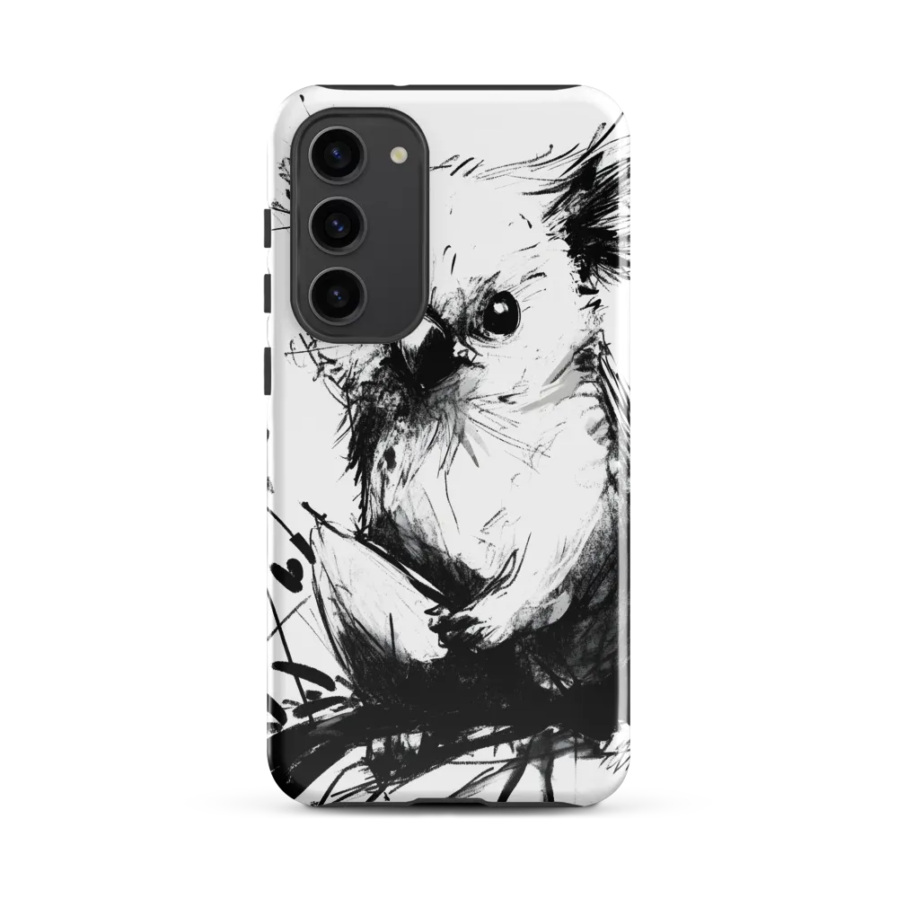 Whimsical Koala in Ink