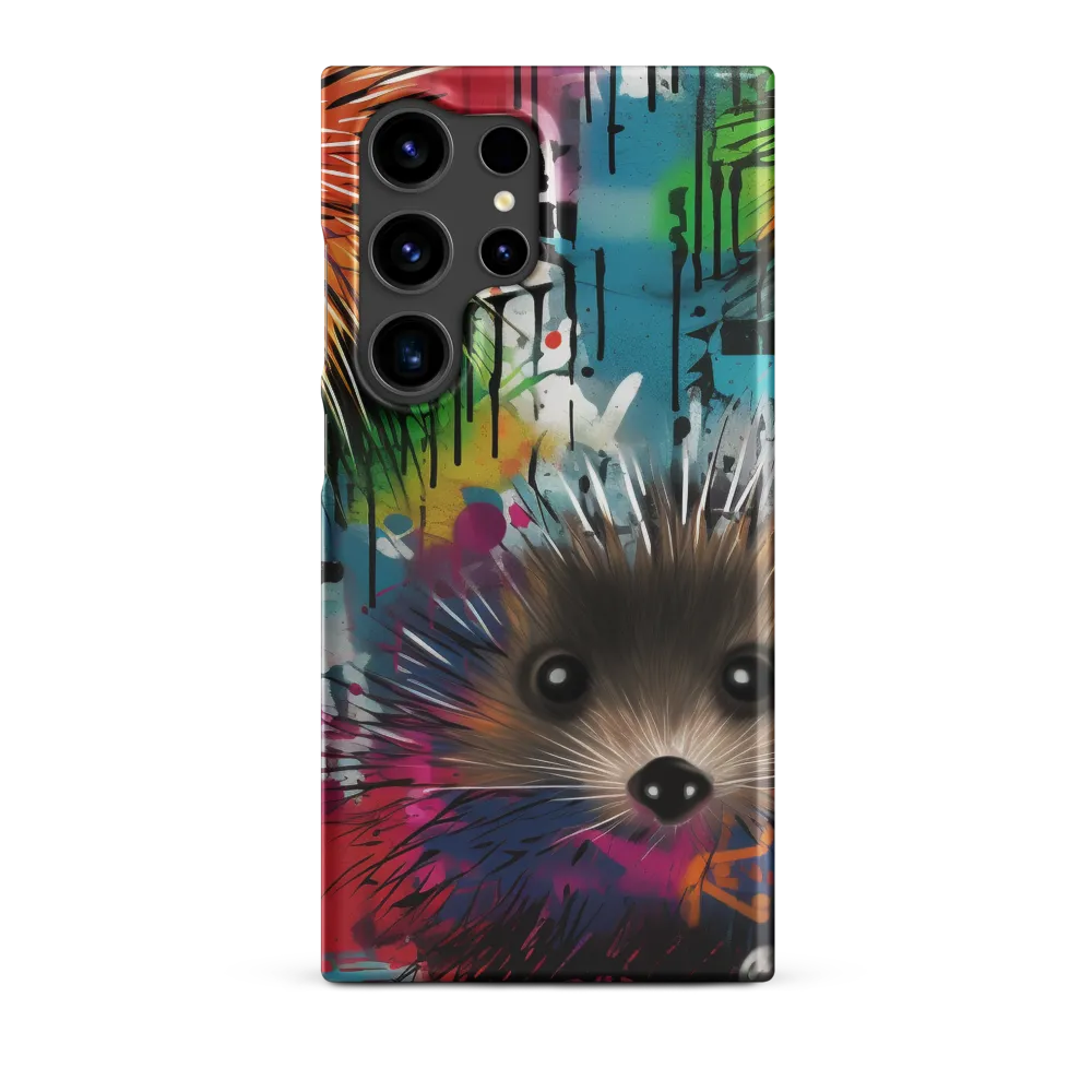 Whimsical Hedgehogs in a Kaleidoscopic Wonderland