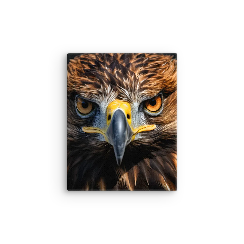 The Intensity of the Eagle | Thin Canvas | 8″×10″