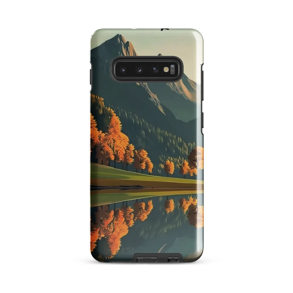 Reflections of Autumn | Phone Case |  S10 Plus | Tough Case | Glossy