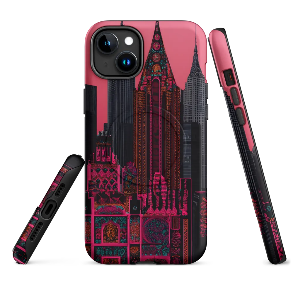 Urban Vibrance: A Digital Exploration of Skyscrapers