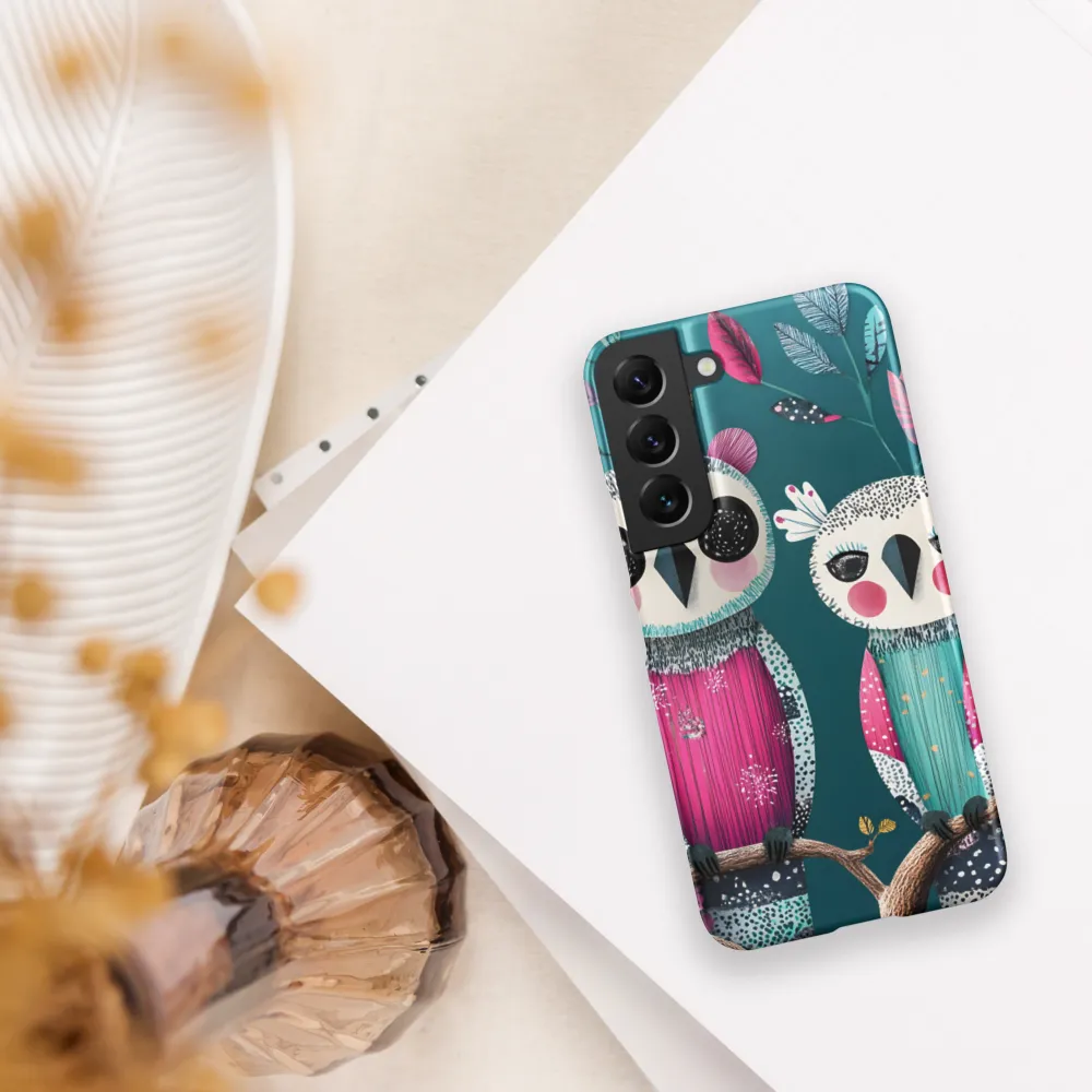 Whimsical Duo: A Celebration of Nature and Color
