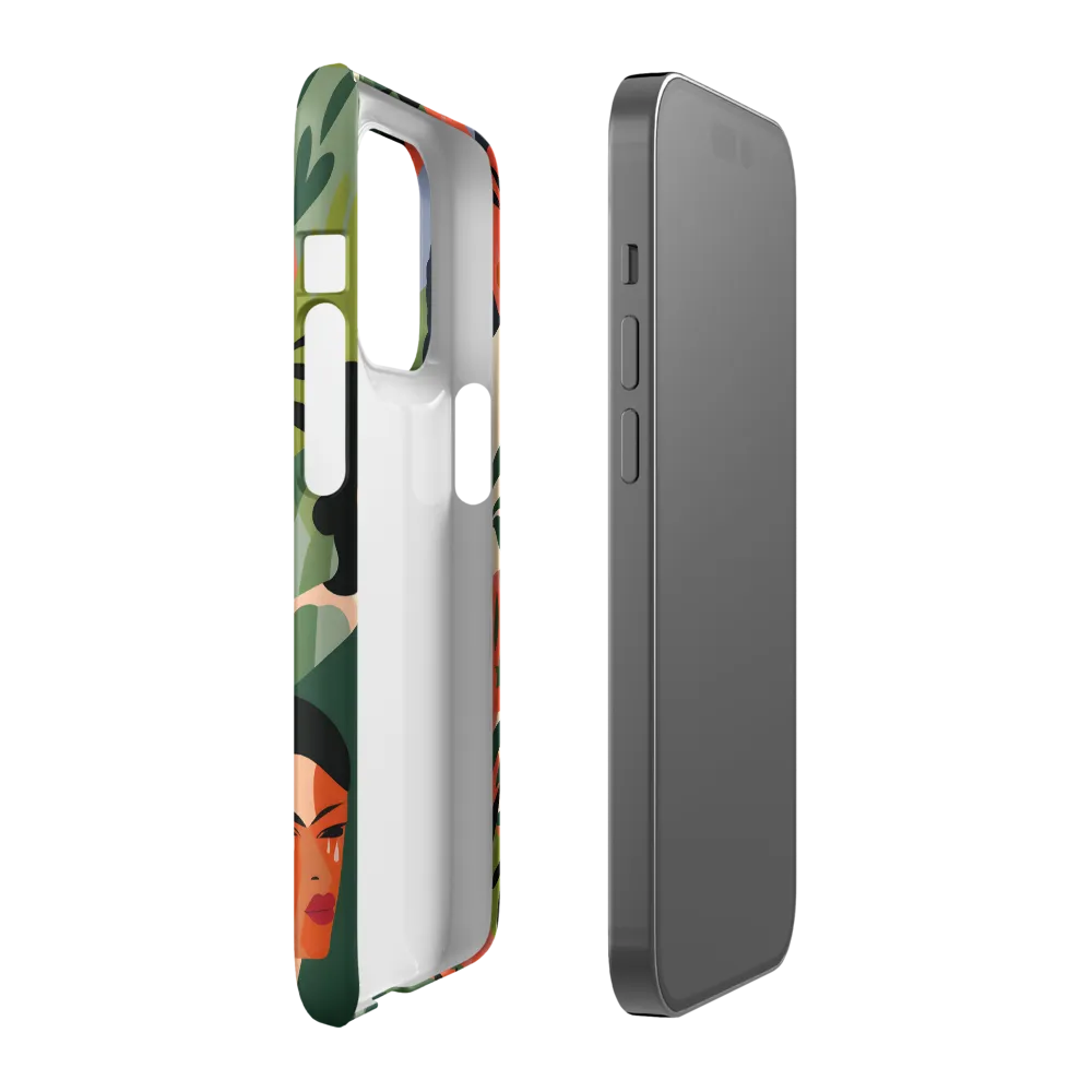 Harmony of Nature and Femininity | Phone Case |  14 Pro | Snap Case | Matte