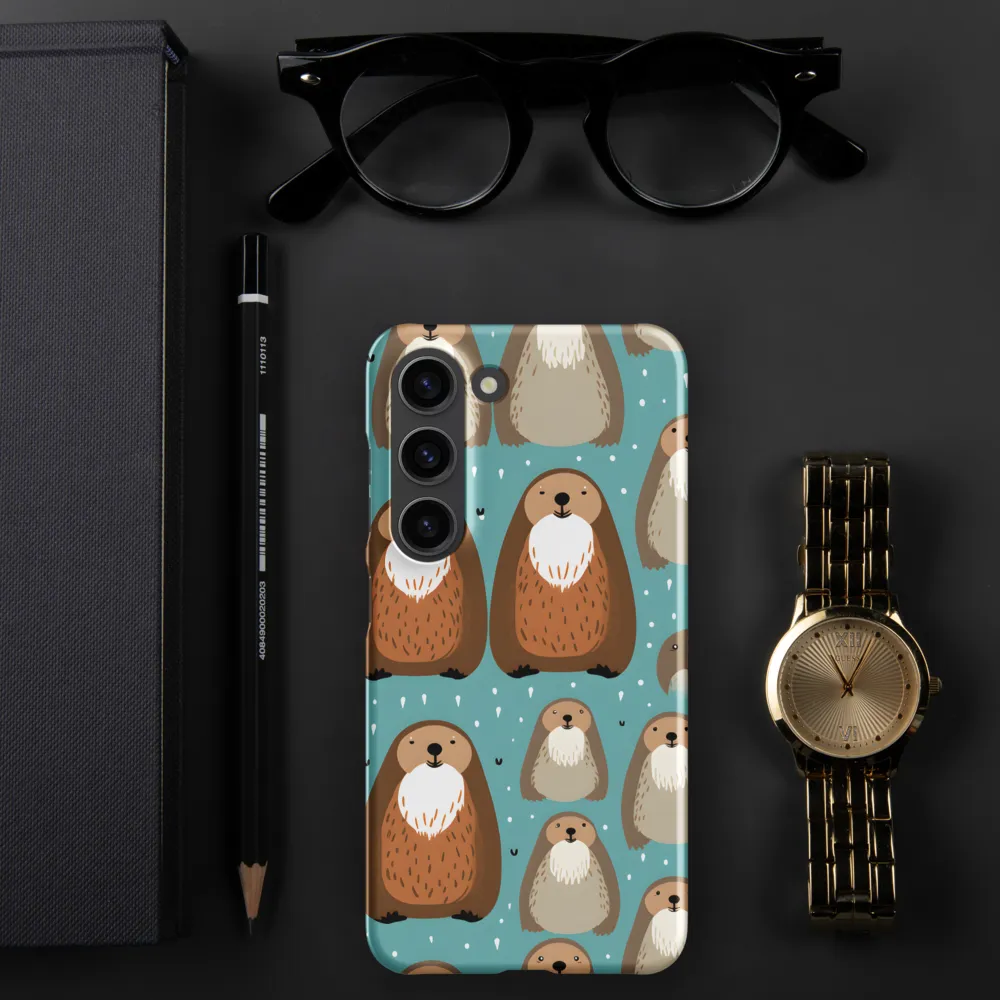 Whimsical Otter Pattern